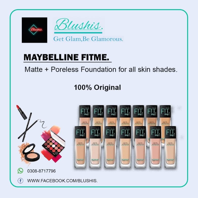 Maybelline fit me foundation