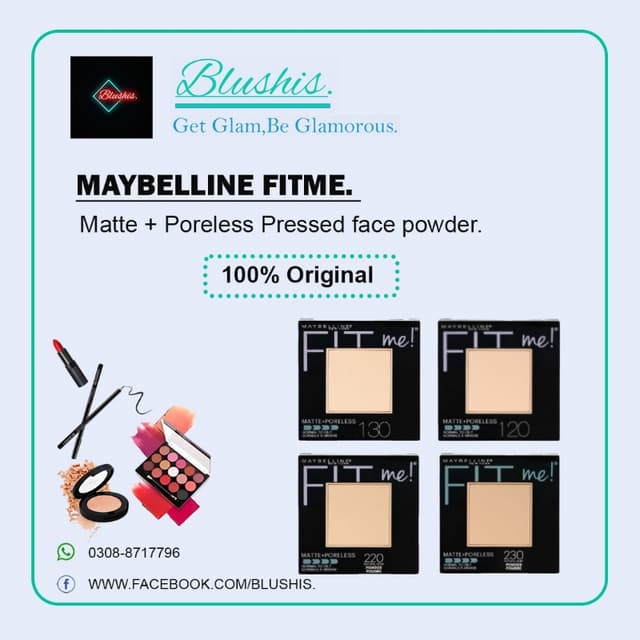 Maybelline fit me facepowder
