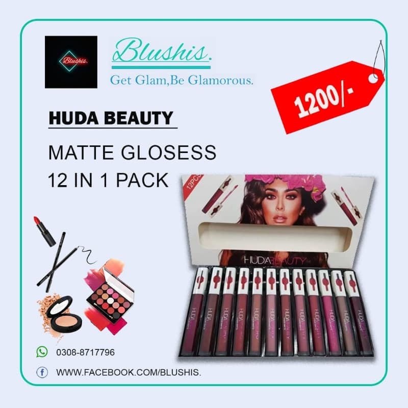 Huda Lipgloss Matte
